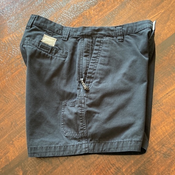 COLUMBIA Stonewashed Granite Hiking Shorts Black Size 12 - Picture 7 of 15